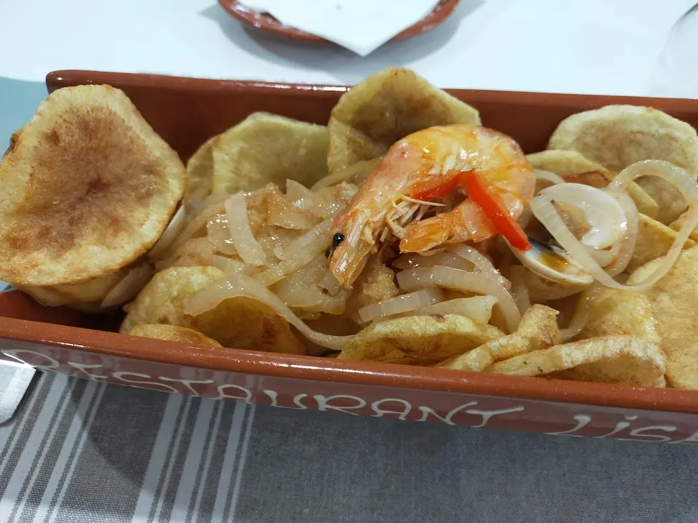 Morue Très Bien Servi Au Restaurant Le Lisboa A Rive de Gier